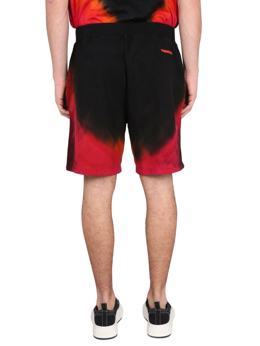 Dsquared Men Short Flame DSQUARED2
