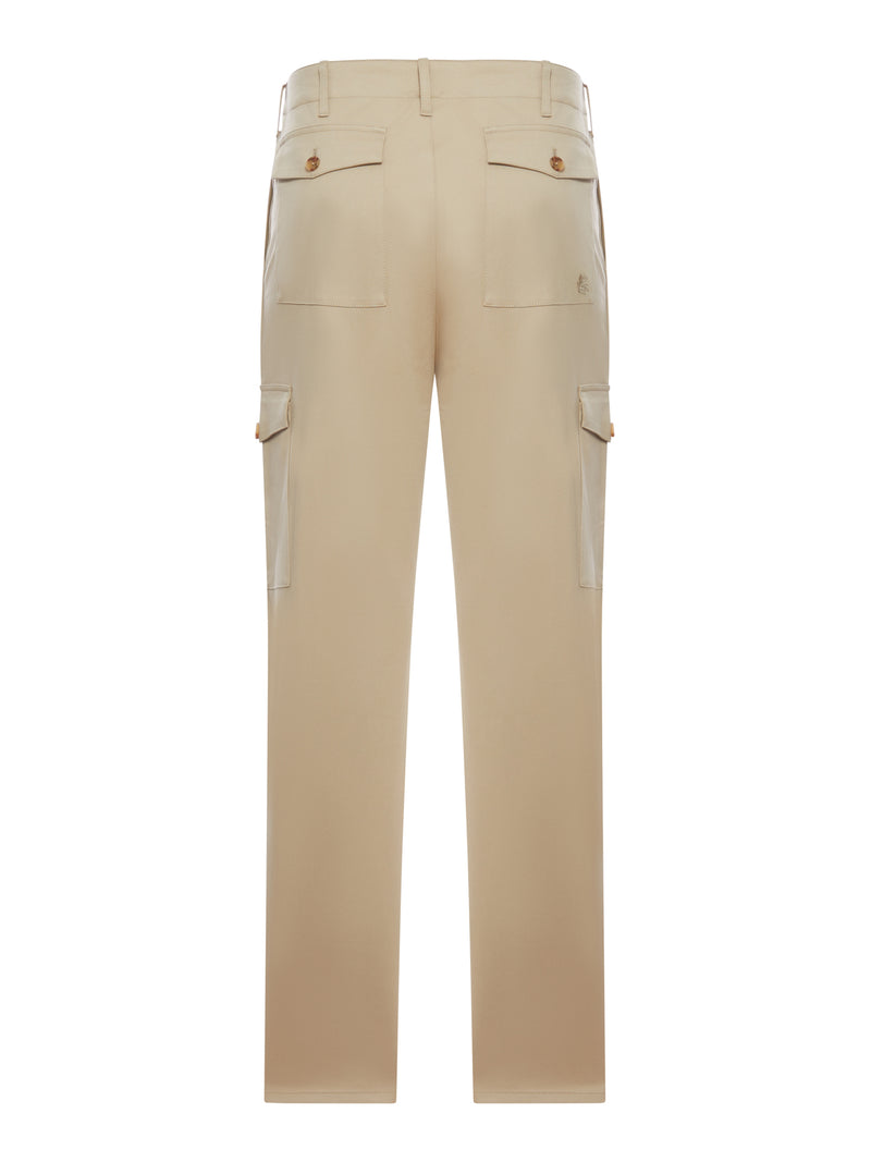 Etro Men Stretch Cotton Cargo Pants ETRO