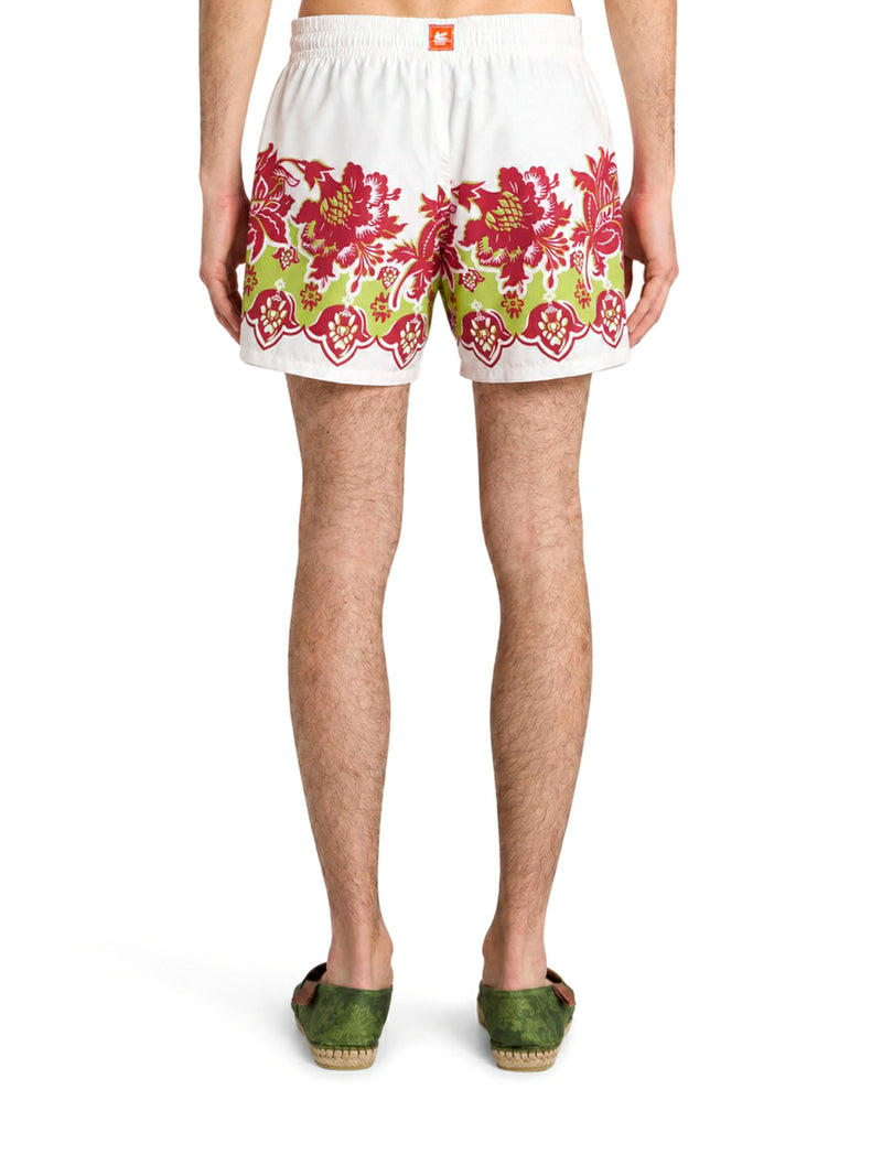 Etro Men Swimwear With Placed Floral Print ETRO