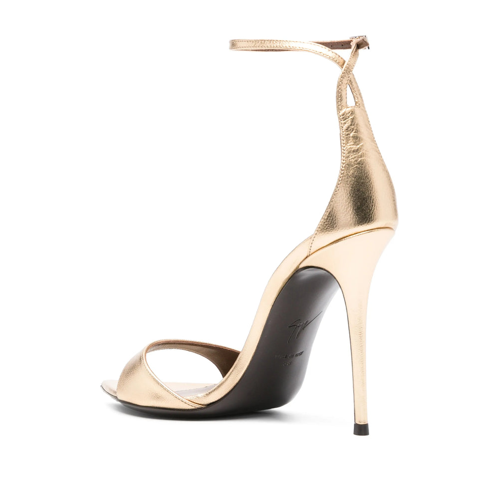 Giuseppe Zanotti Gold Sandals Women GIUSEPPE ZANOTTI