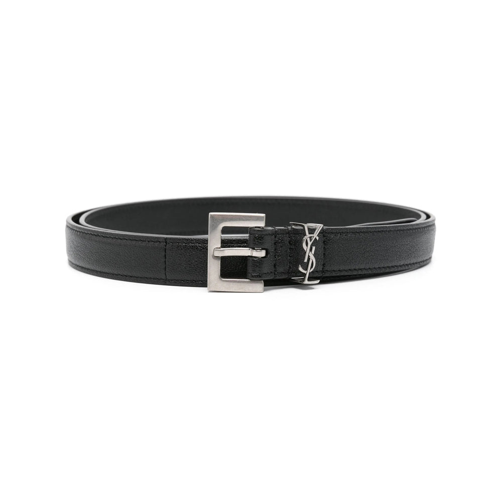 Saint Laurent Black Belts Men SAINT LAURENT