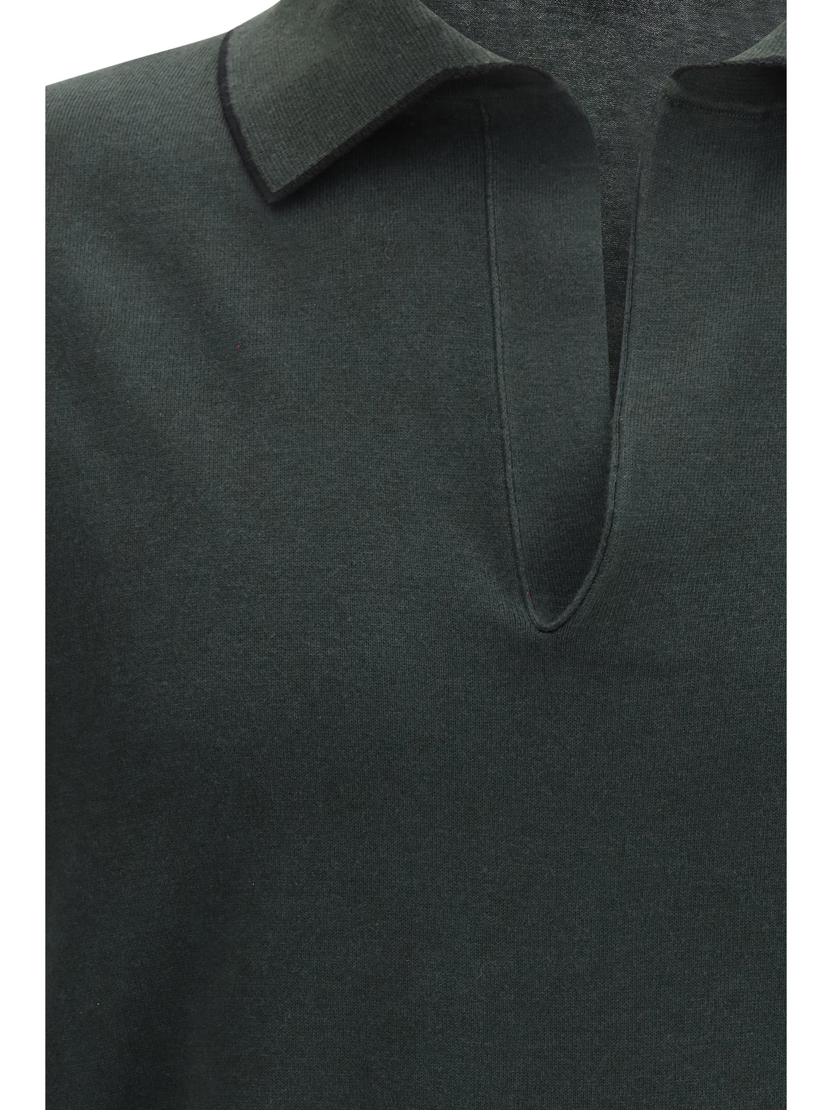 Tom Ford Men Cotton And Silk Blend Polo Shirt TOM FORD