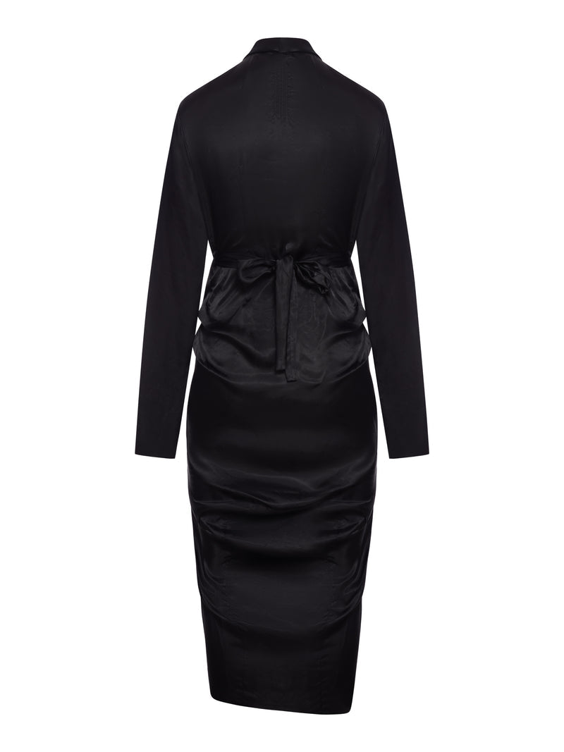 Rick Owens Women Draped Wrap Dress RICK OWENS
