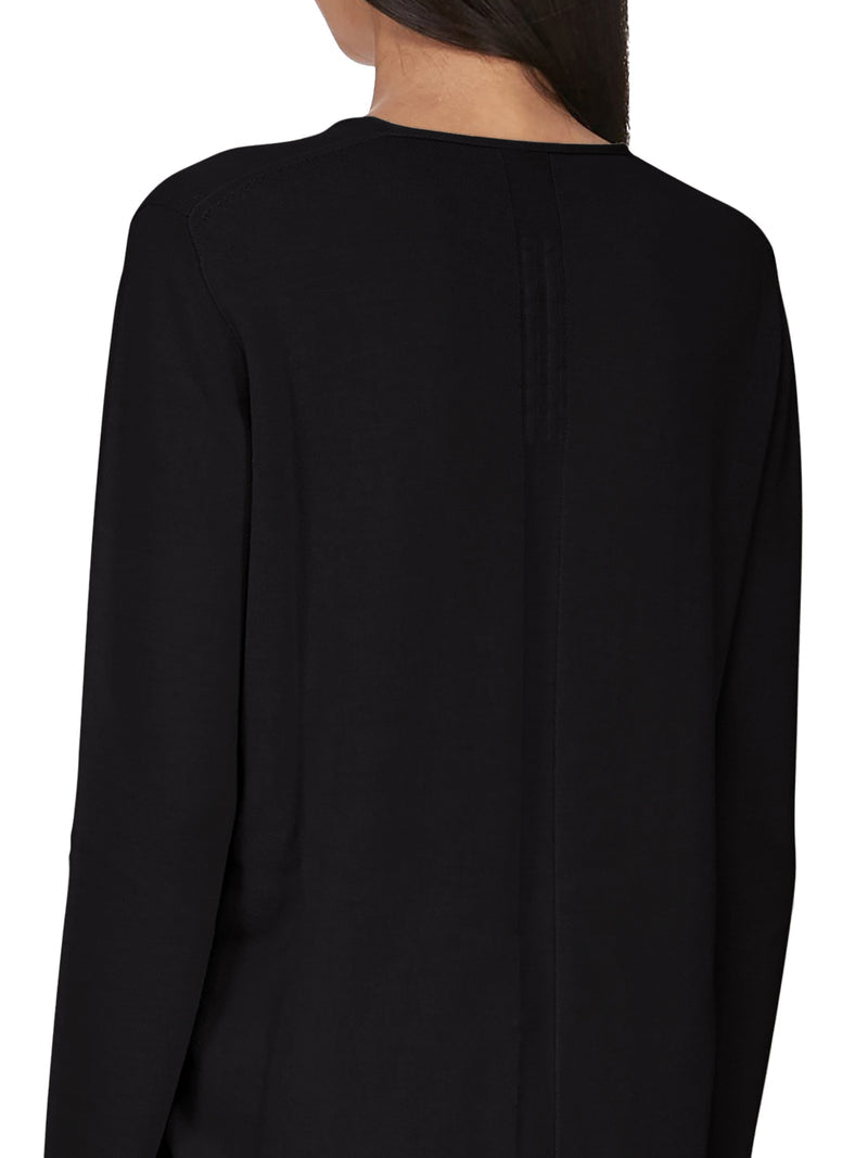 Rick Owens Women V-Neck Sweater In Virgin Wool RICK OWENS