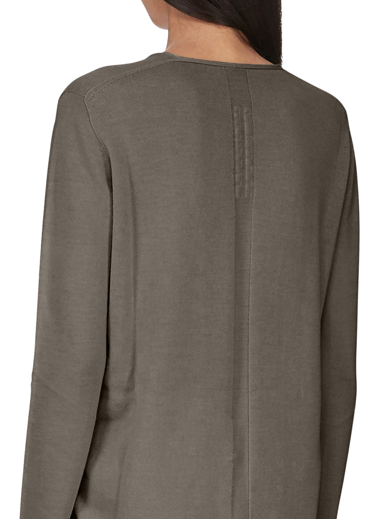 Rick Owens Women V-Neck Sweater In Virgin Wool RICK OWENS