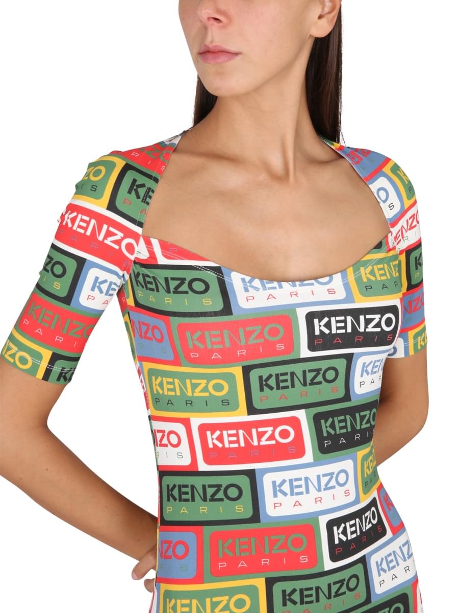 Kenzo Women Bodycon Dress 'Kenzo Labels' KENZO