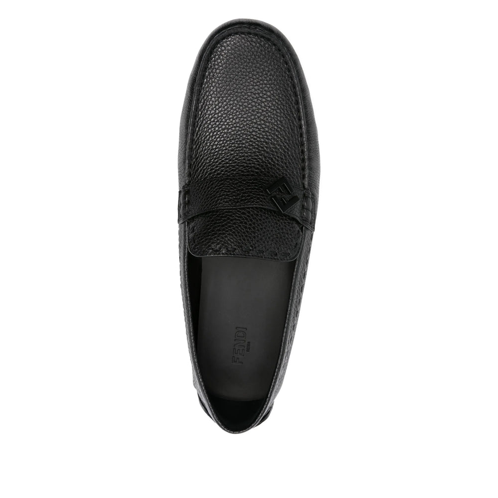 Fendi Black Loafers Men FENDI