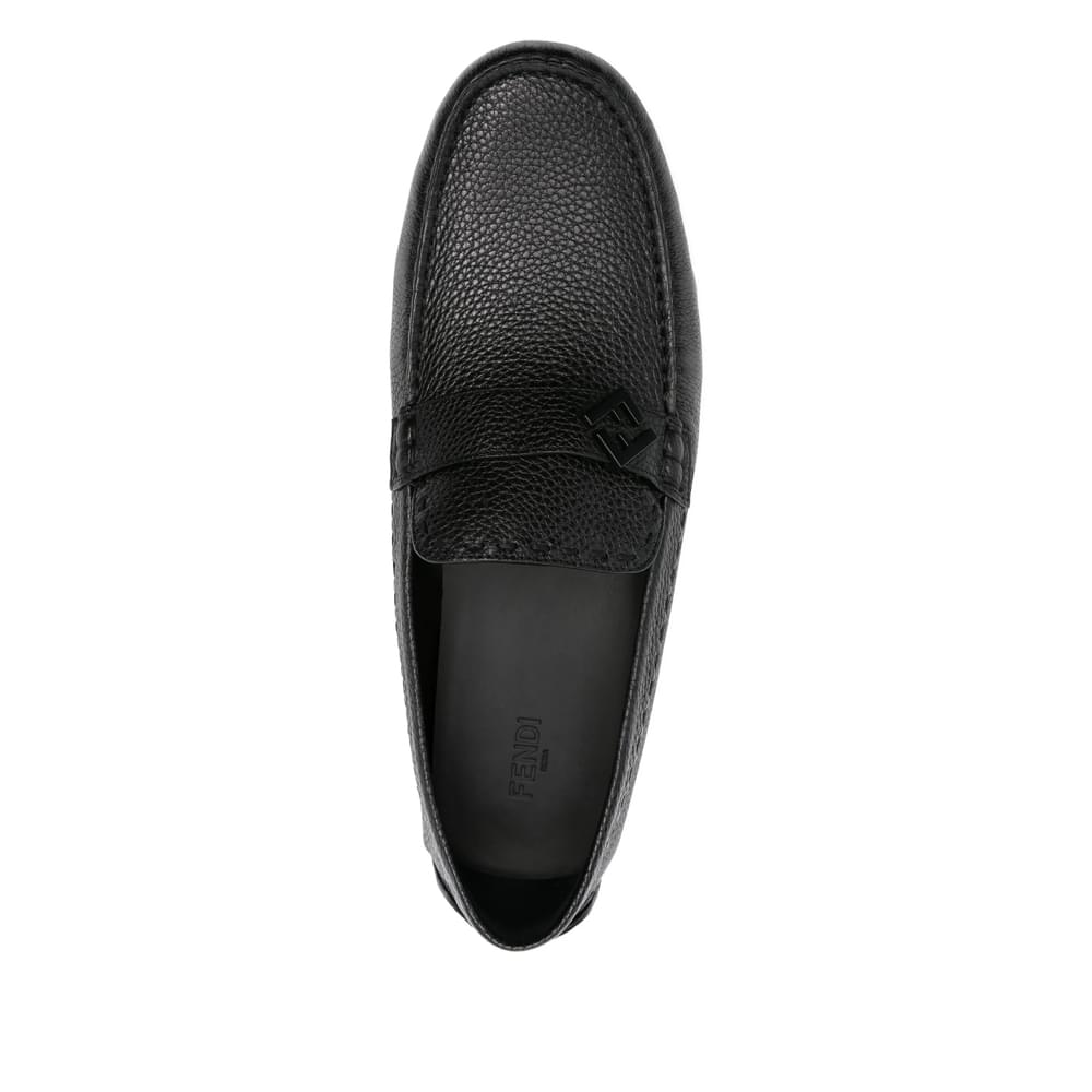 Fendi Black Loafers Men FENDI