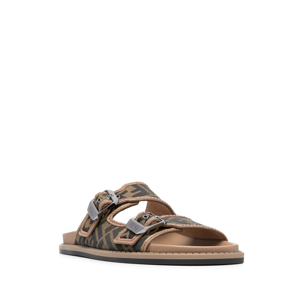 Fendi Neutrals Flip-Flops & Slides Men FENDI