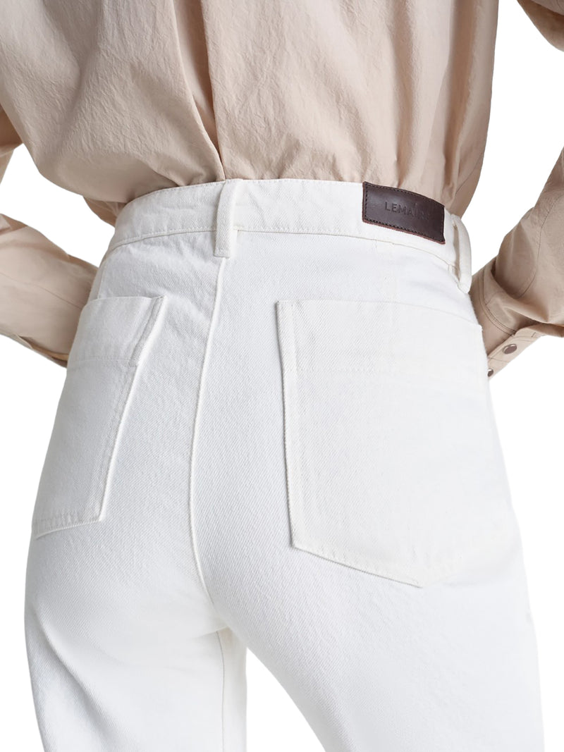 Lemaire Women Five-Pocket Cotton Trousers LEMAIRE