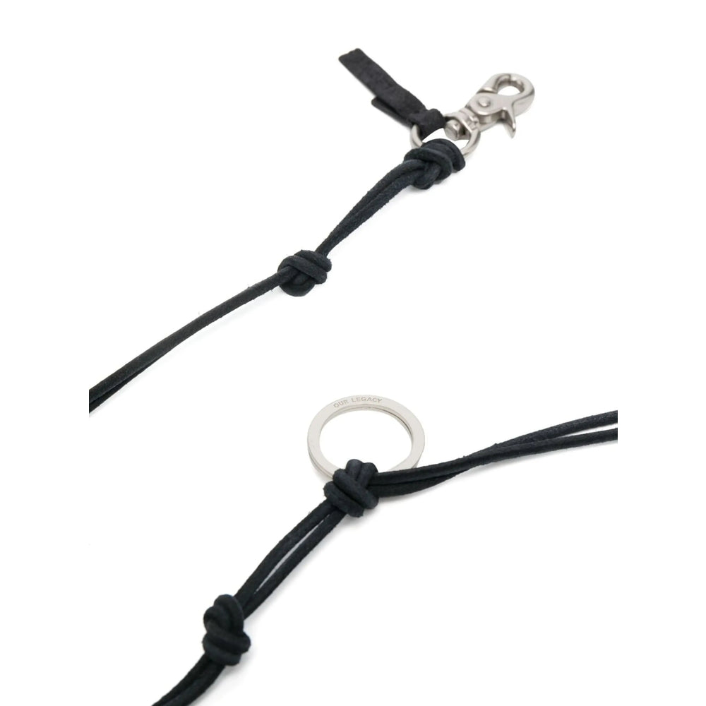 Our Legacy Black Keyrings & Chains Men OUR LEGACY