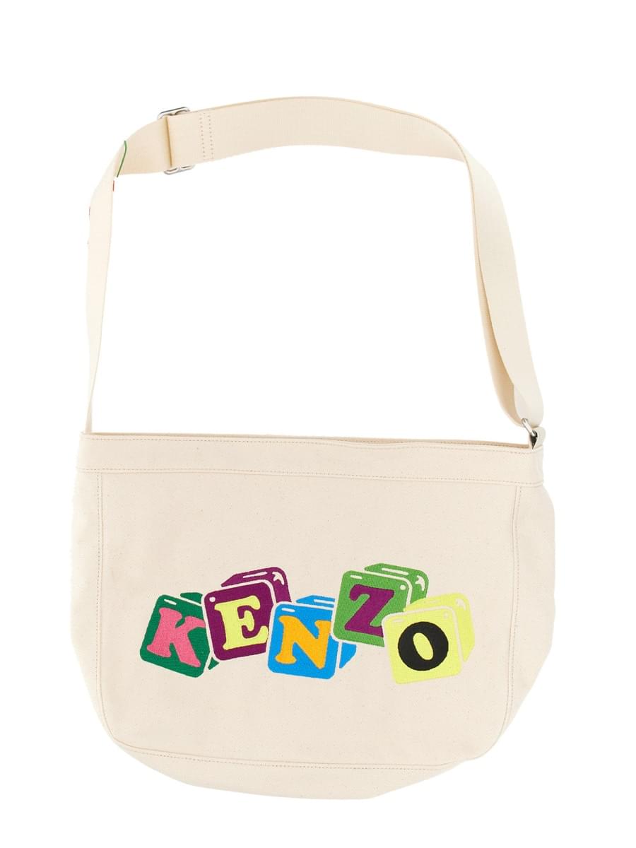 Kenzo Women Shoulder Bag With Embroidery KENZO