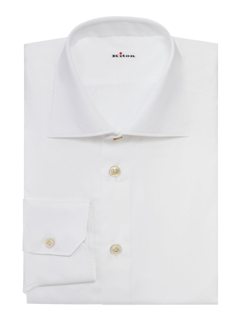 Kiton Men Classic Organic Cotton Shirt KITON
