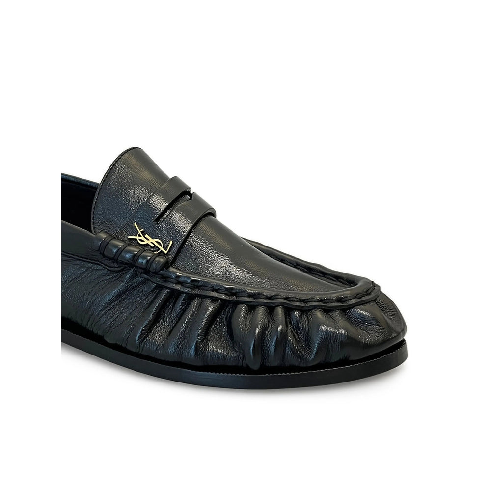 Saint Laurent Black Loafers Women SAINT LAURENT