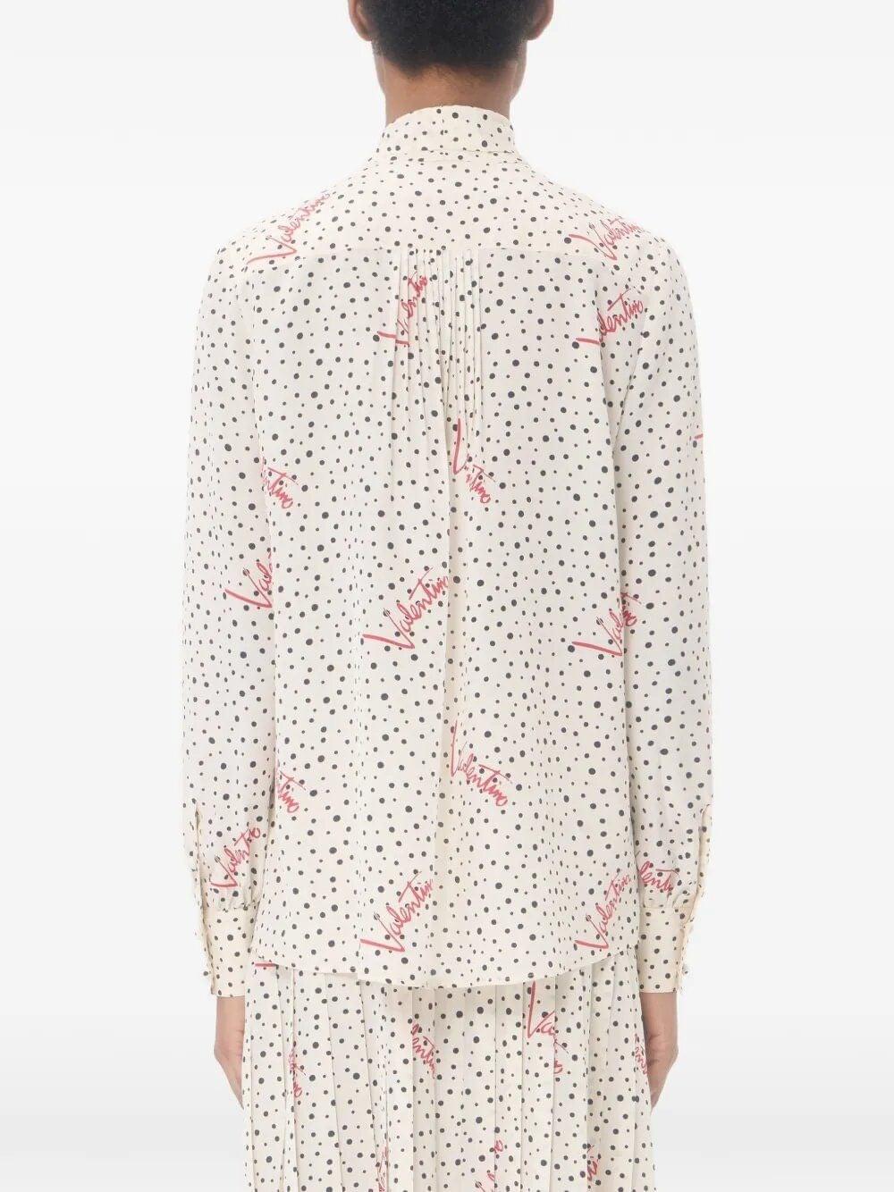 Valentino Garavani Women Plusdepois Bubble Crepe De Chine Shirt VALENTINO GARAVANI