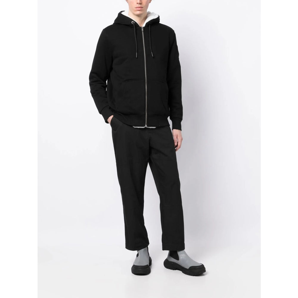 Moose Knuckles Black Jackets - Hooded Jackets Men MOOSE KNUCKLES