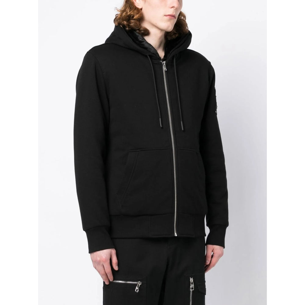 Moose Knuckles Black Jackets - Hooded Jackets Men MOOSE KNUCKLES