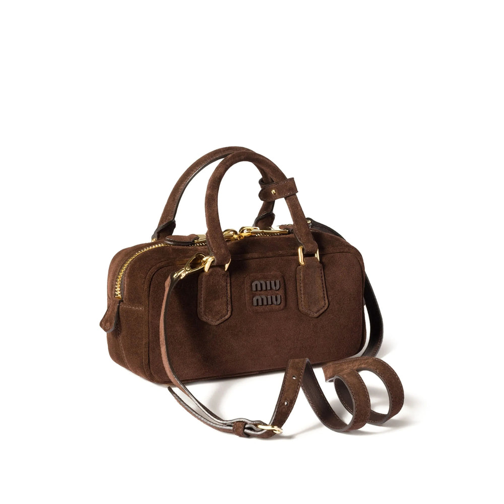 Miu Miu Brown Tote Bags Women MIU MIU