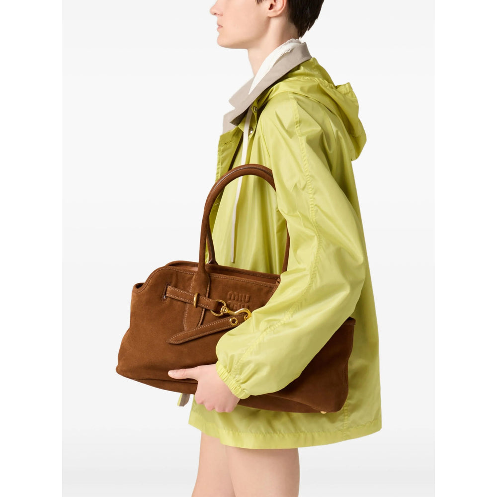 Miu Miu Brown Shoulder Bags Women MIU MIU