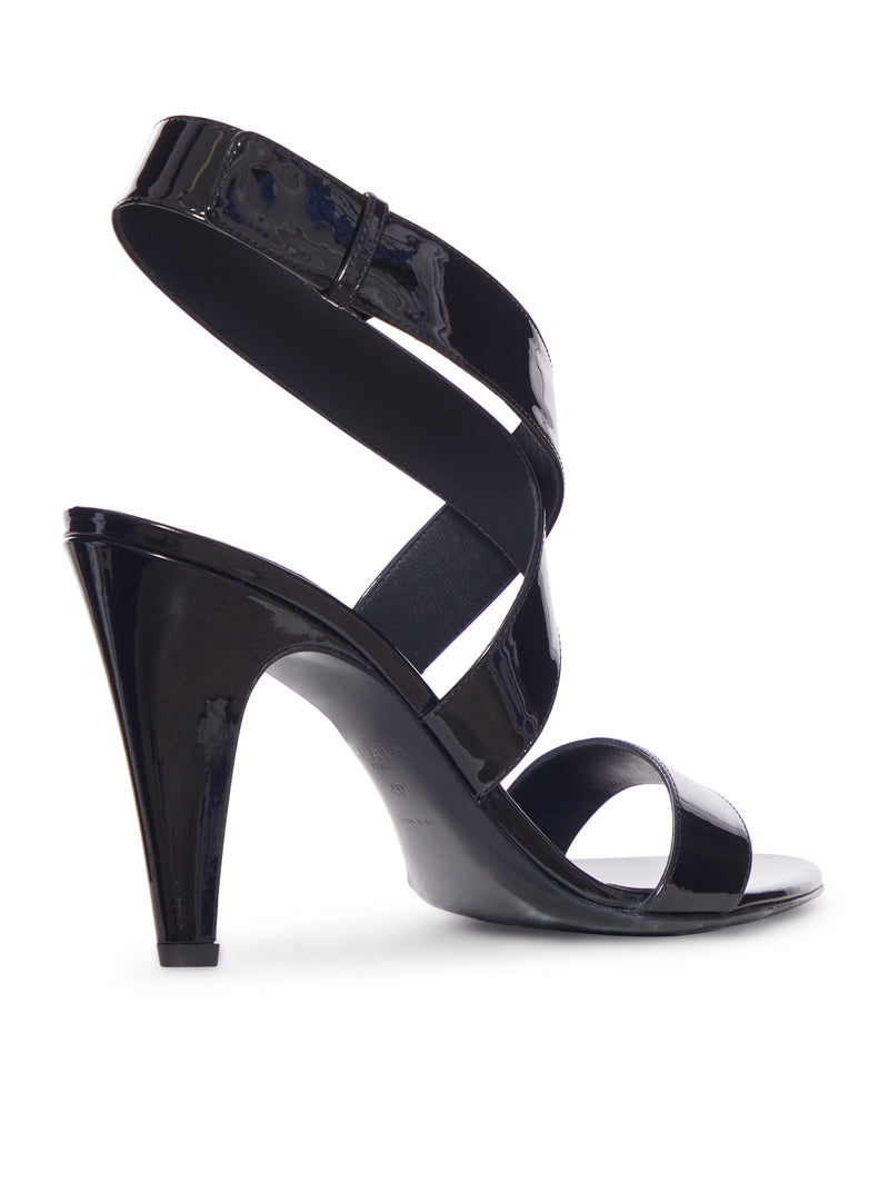 Alaia Women Cone Sandals In Patent Calfskin ALAIA