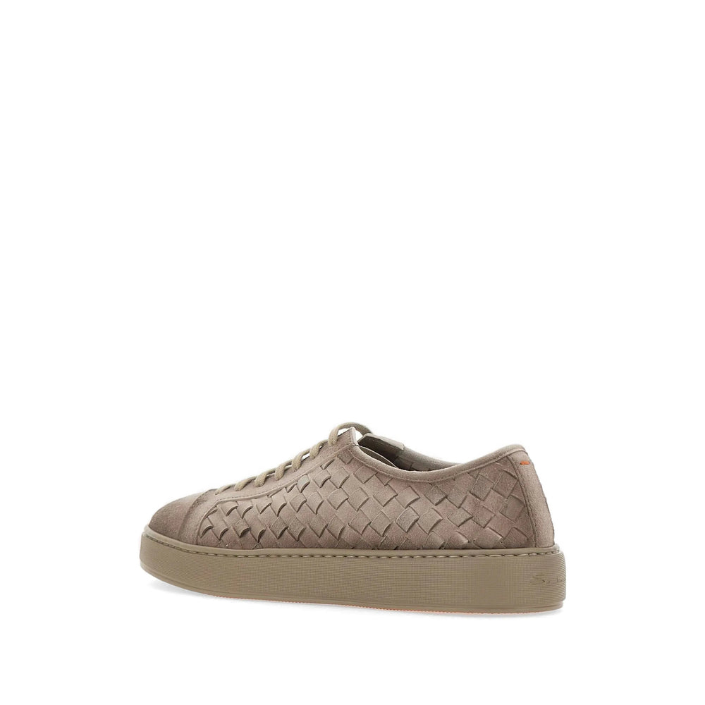 Santoni Neutrals Trainers - Low-Tops Men