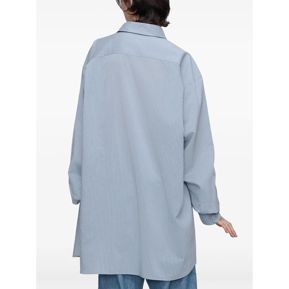 Maison Margiela Blue Tops - Shirts Women MAISON MARGIELA