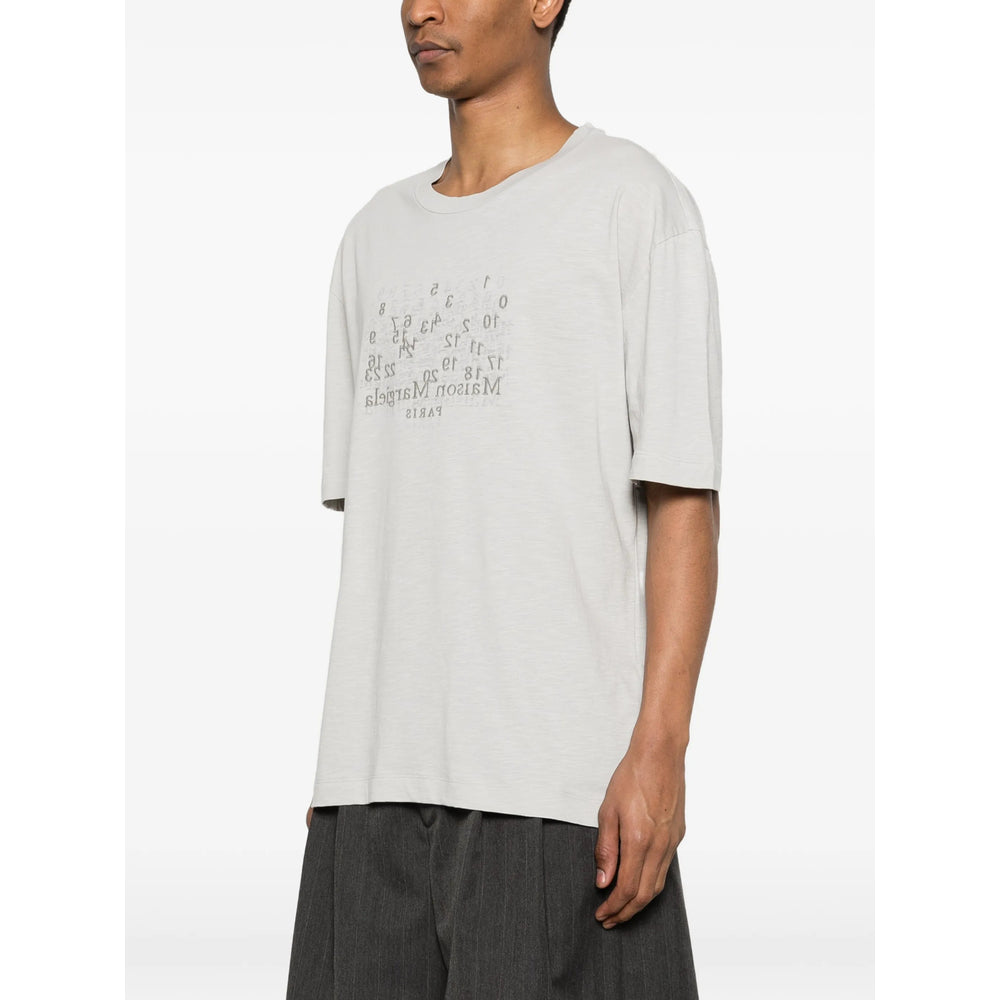 Maison Margiela Grey T-Shirts & Vests - T-Shirts Men MAISON MARGIELA