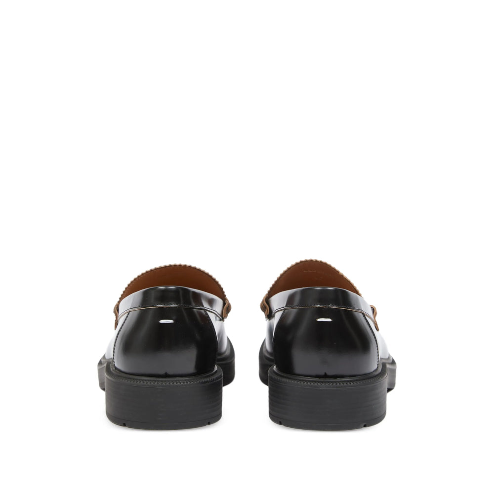Maison Margiela Black Loafers Men MAISON MARGIELA
