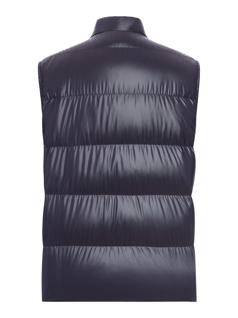 Moncler Men Restigo Quilted Vest With Logo Patch MONCLER