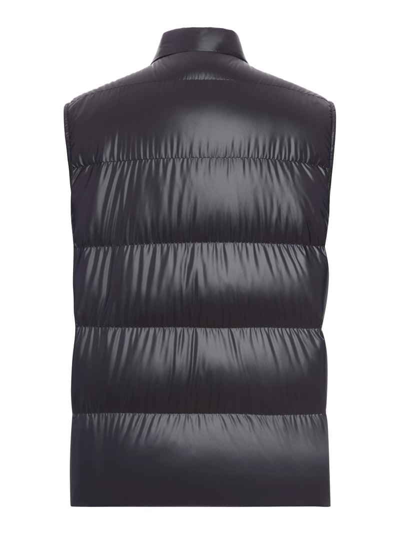 Moncler Men Restigo Quilted Vest With Logo Patch MONCLER