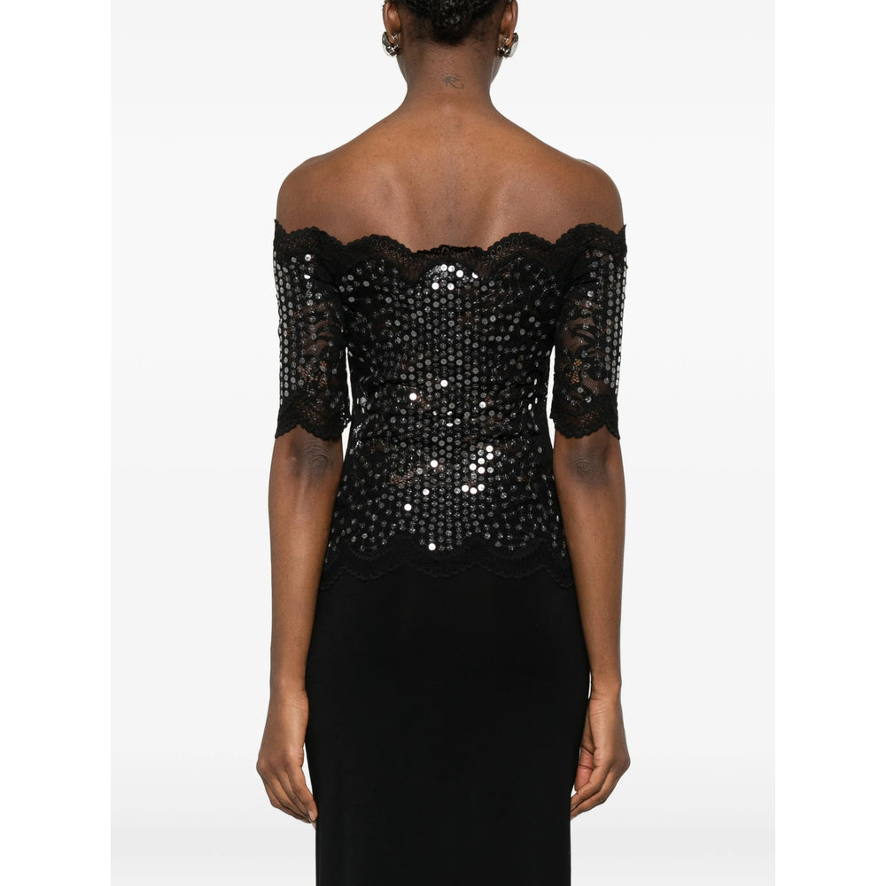 Rabanne Black Tops - Vests & Tank Tops Women PACO RABANNE