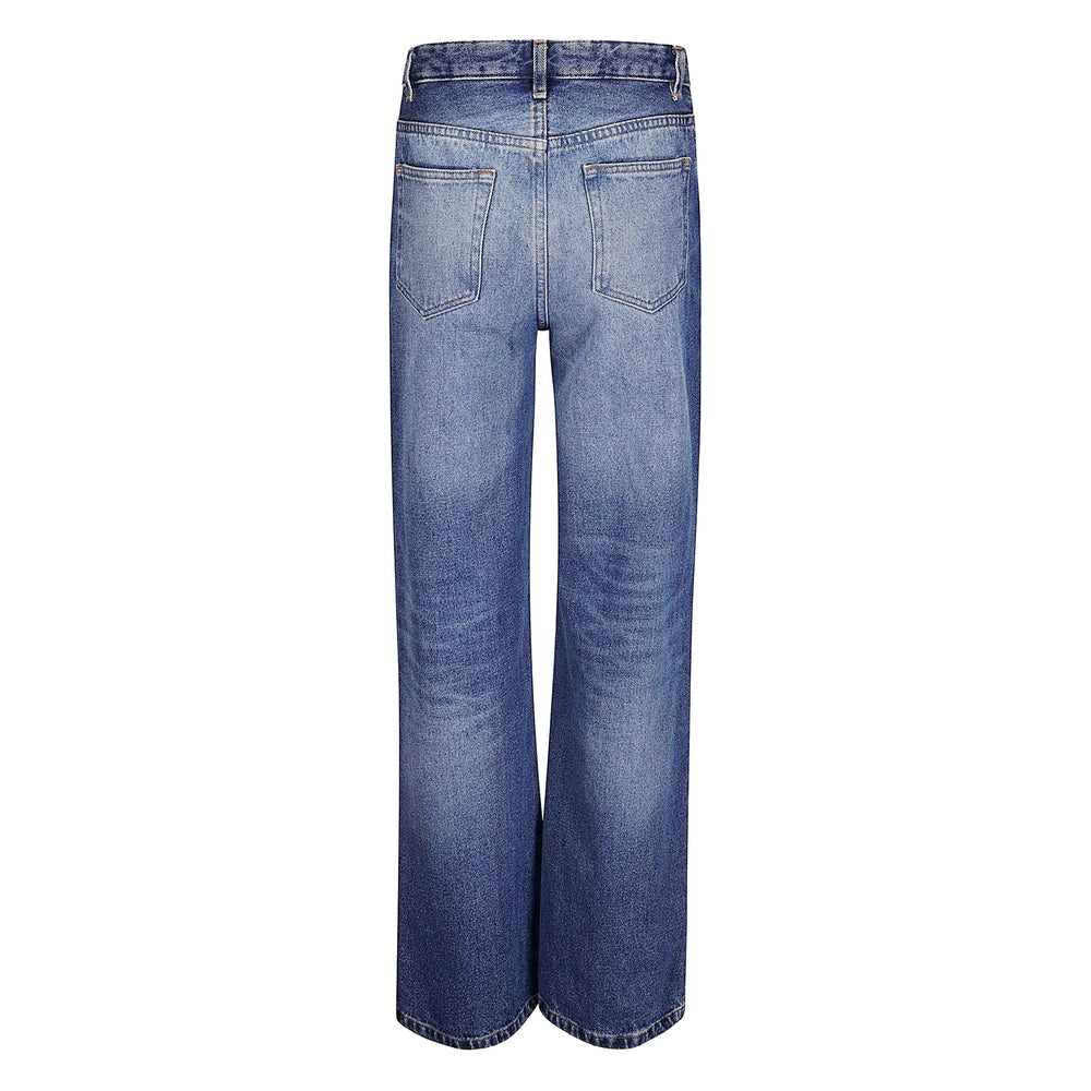 A.P.C. Blue Denim - Straight-Leg Jeans Women