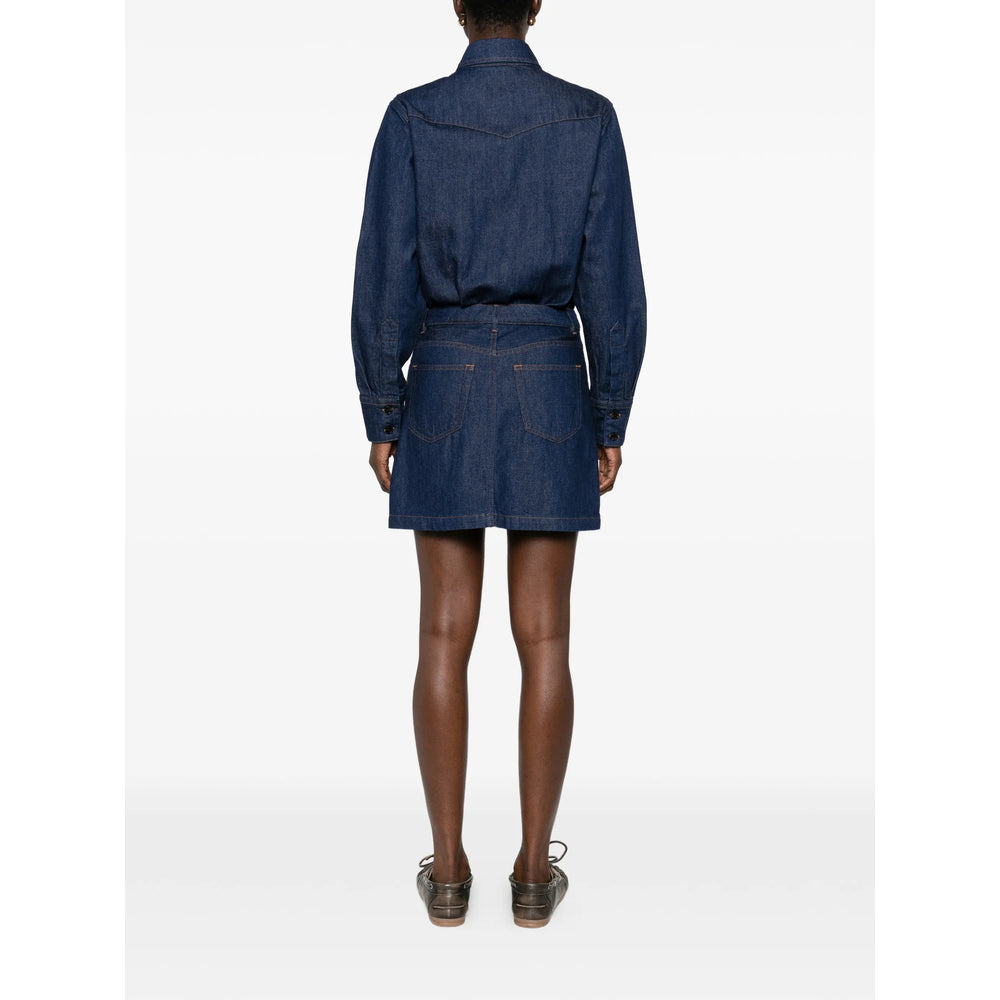 A.P.C. Blue Dresses - Day Dresses Women A.P.C.