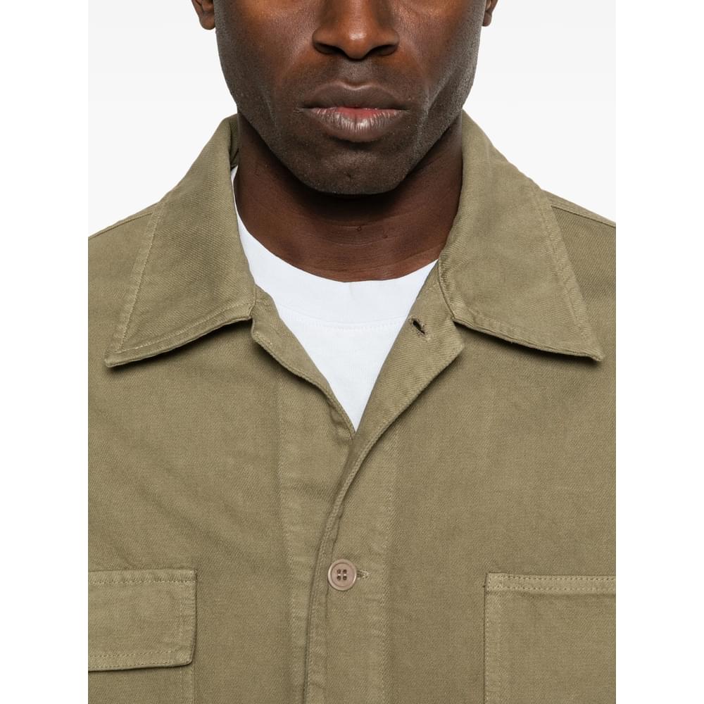 A.P.C. Green Jackets - Shirt Jackets Men A.P.C.