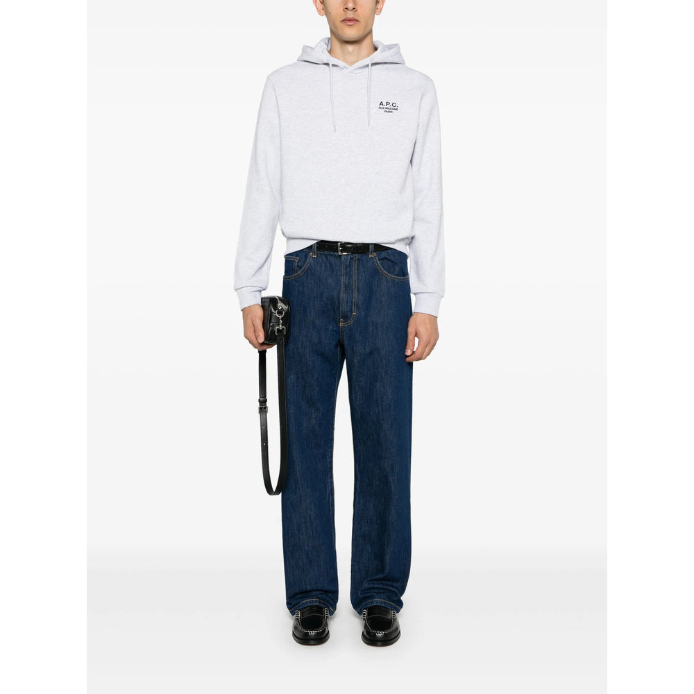 A.P.C. Grey Sweaters & Knitwear - Hoodies Men A.P.C.