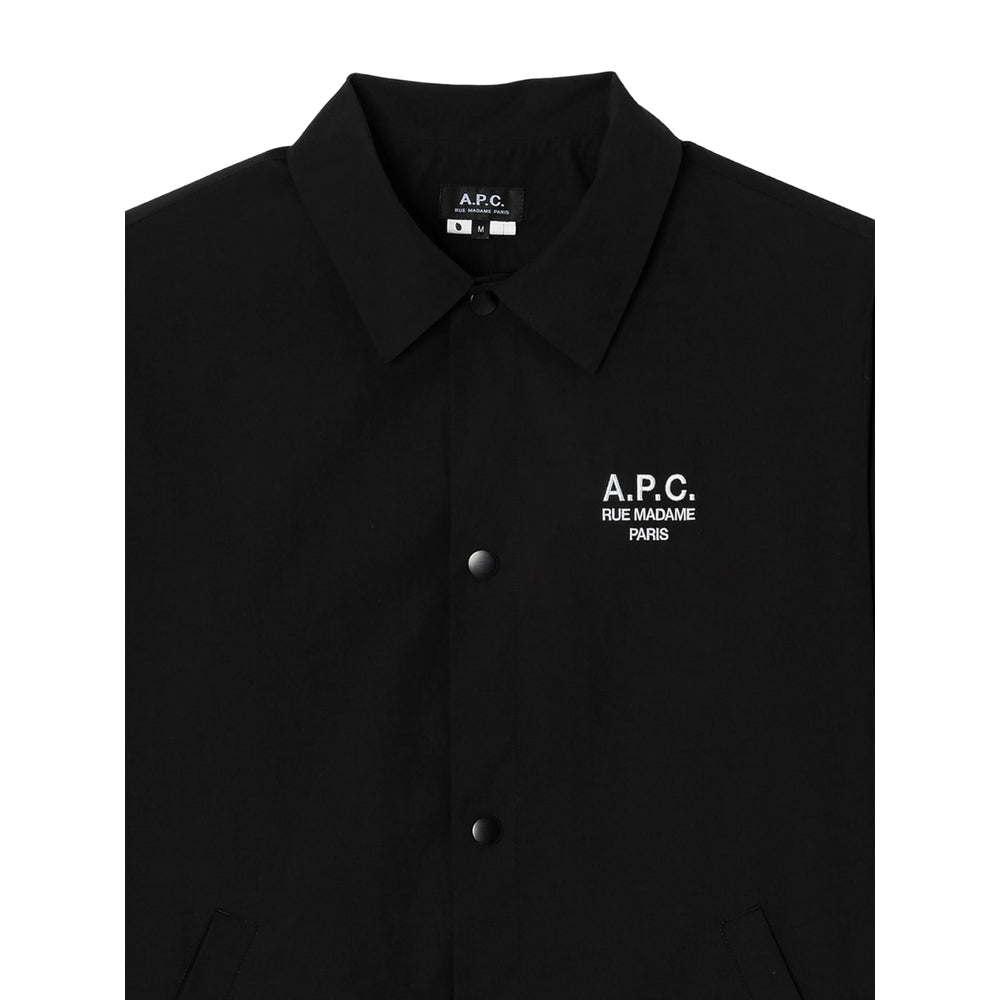 A.P.C. Black Jackets - Shirt Jackets Men A.P.C.