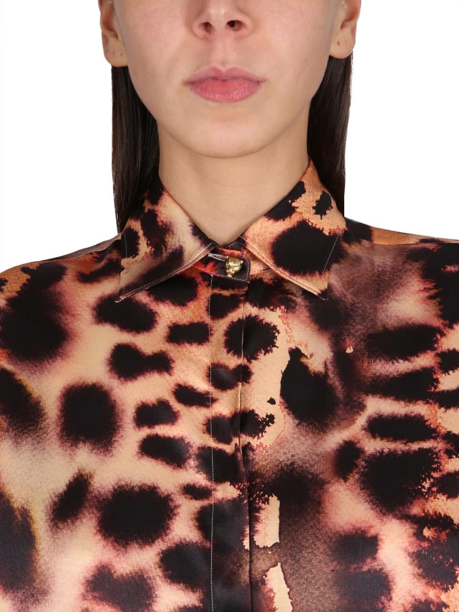 Roberto Cavalli Women Animal Print Shirt ROBERTO CAVALLI