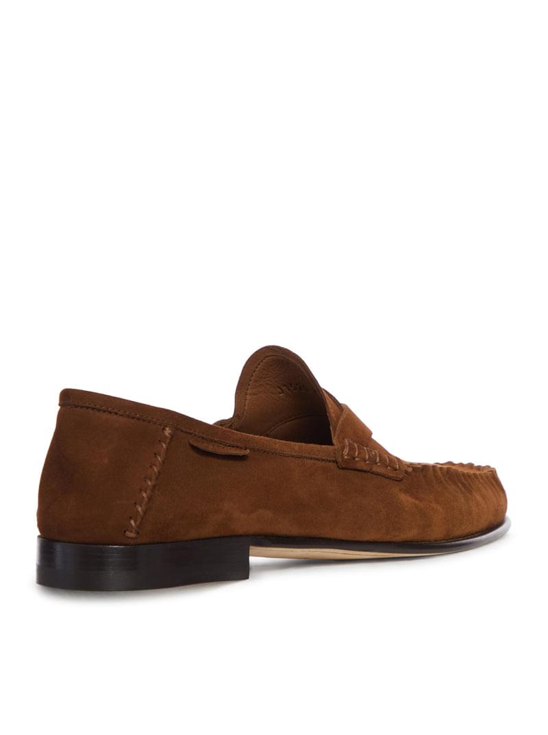 Tom Ford Men Ripley Suede Loafer With Braided Band TOM FORD