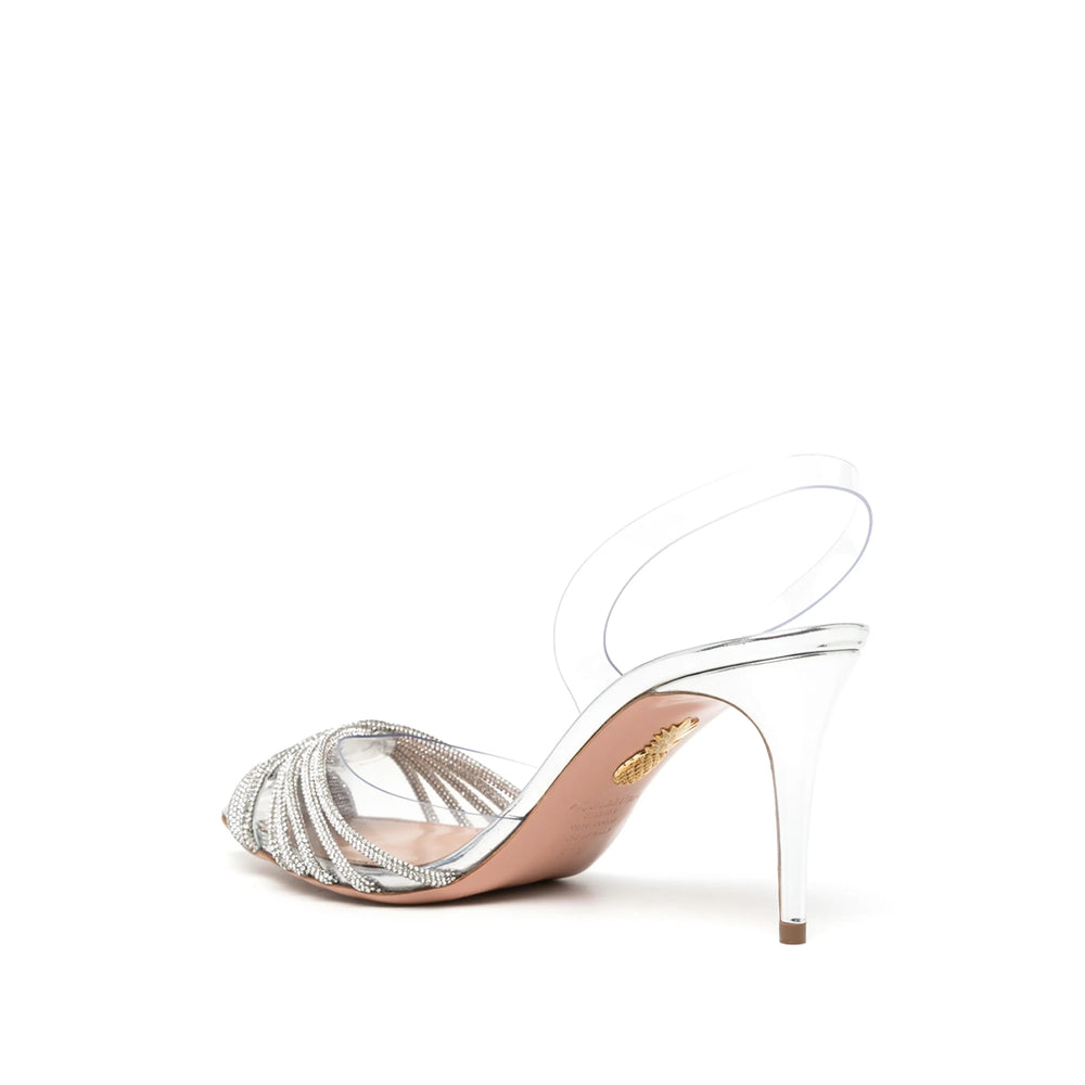 Aquazzura Silver Pumps Women AQUAZZURA