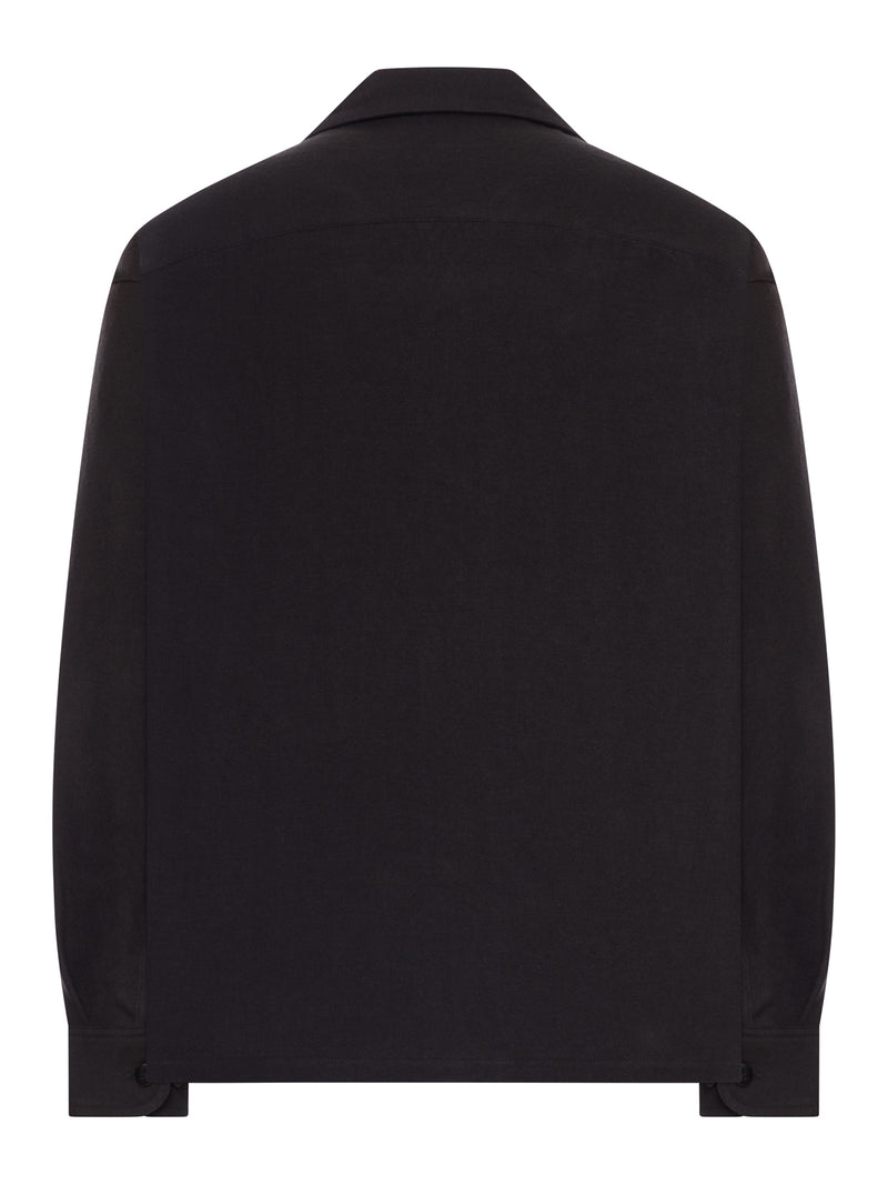 Visvim Men Wool Overshirt With Patch Pockets VISVIM