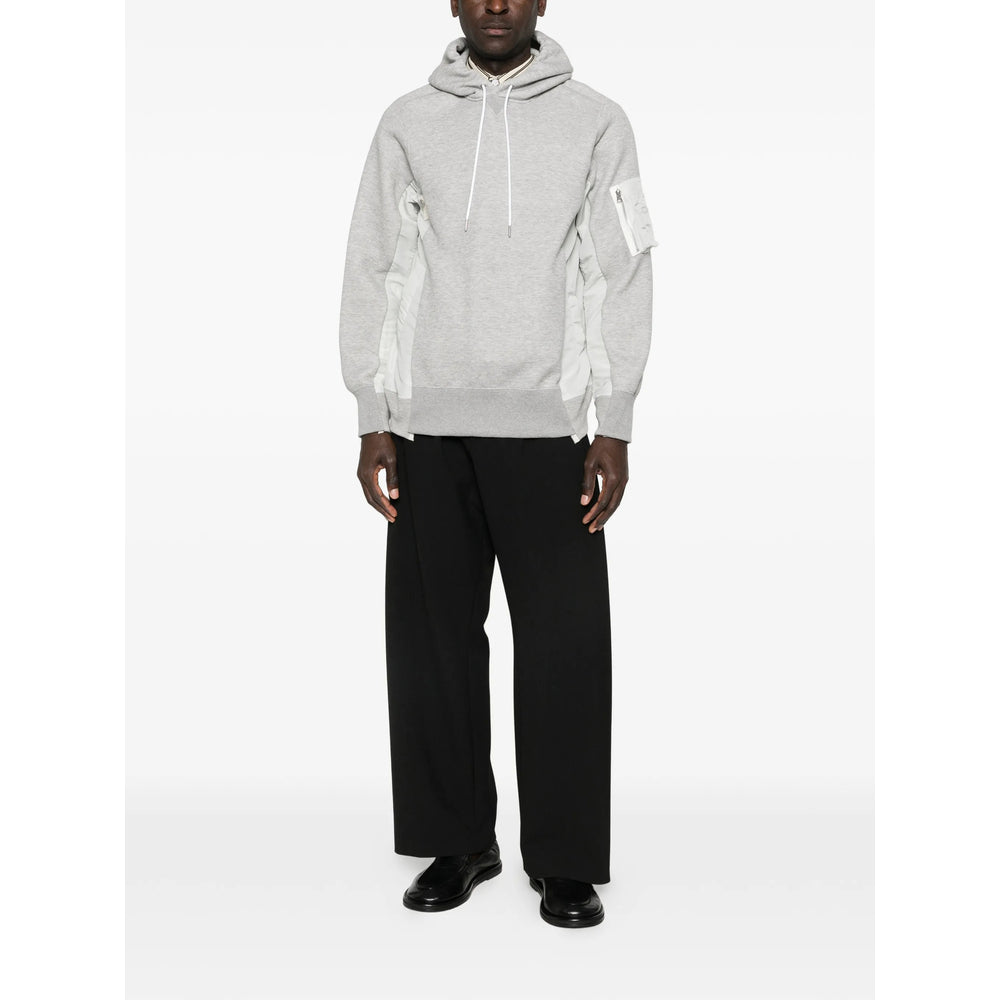 Sacai Grey Sweaters & Knitwear - Hoodies Men SACAI