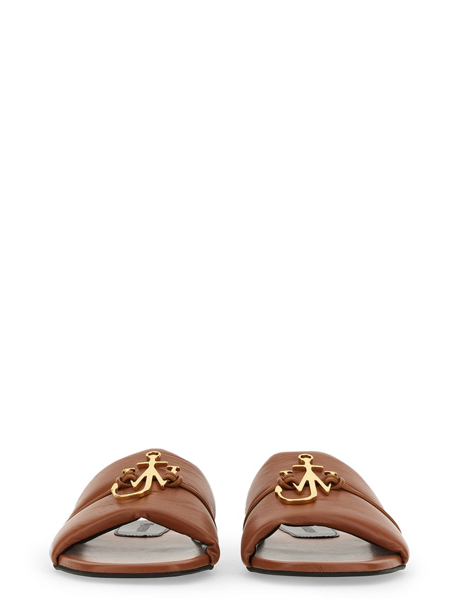 Jw Anderson Women Slide Sandal With Logo J.W. ANDERSON