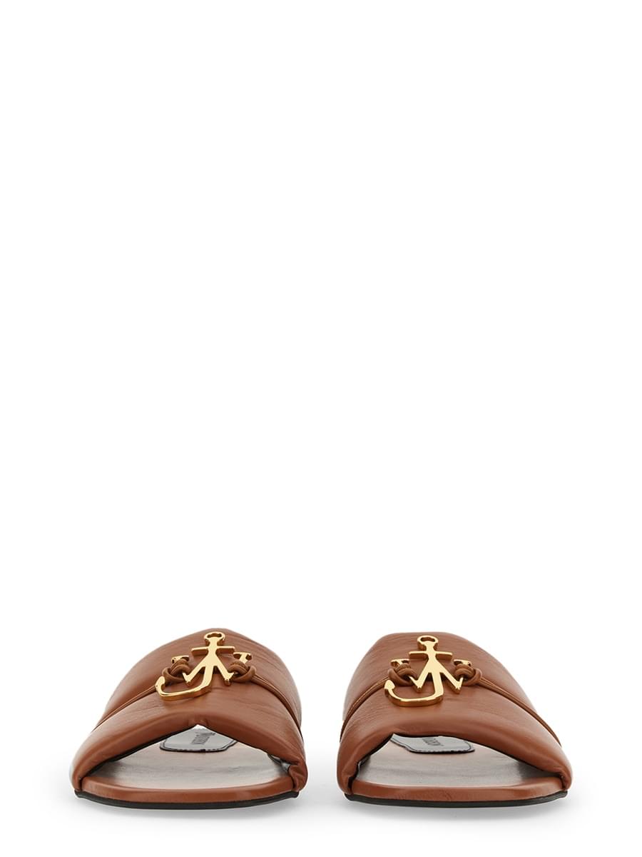 Jw Anderson Women Slide Sandal With Logo J.W. ANDERSON