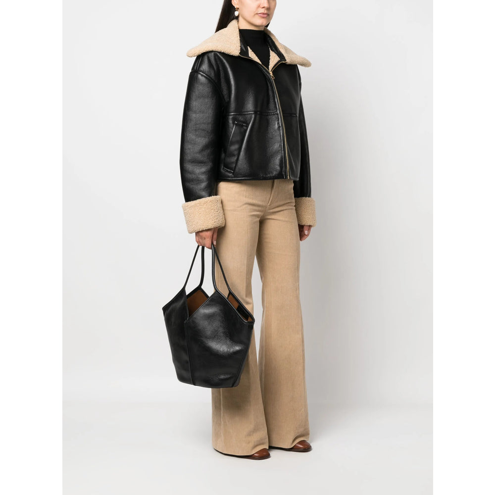 Hereu Black Tote Bags Women HEREU