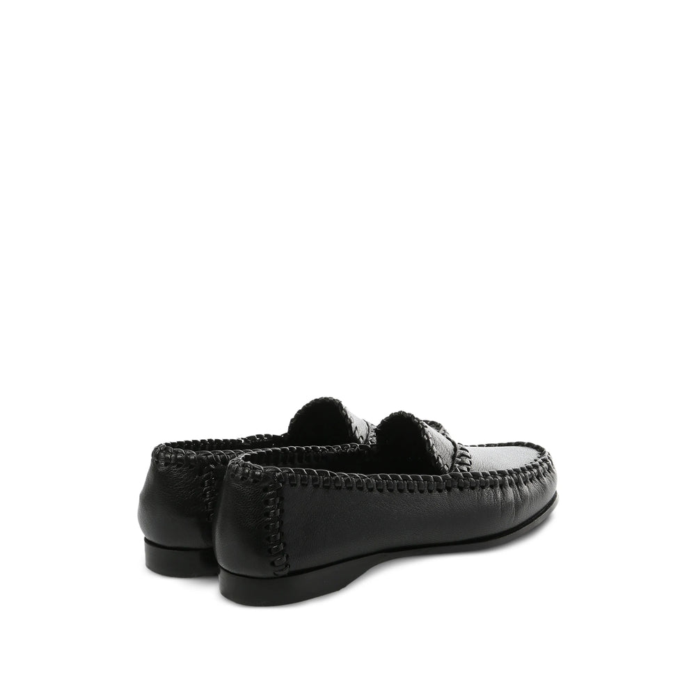 Hereu Black Loafers Women HEREU