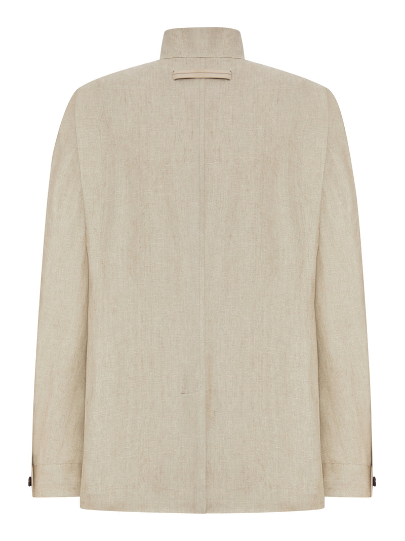 Zegna Men Oasi Lino Chore Jacket ZEGNA