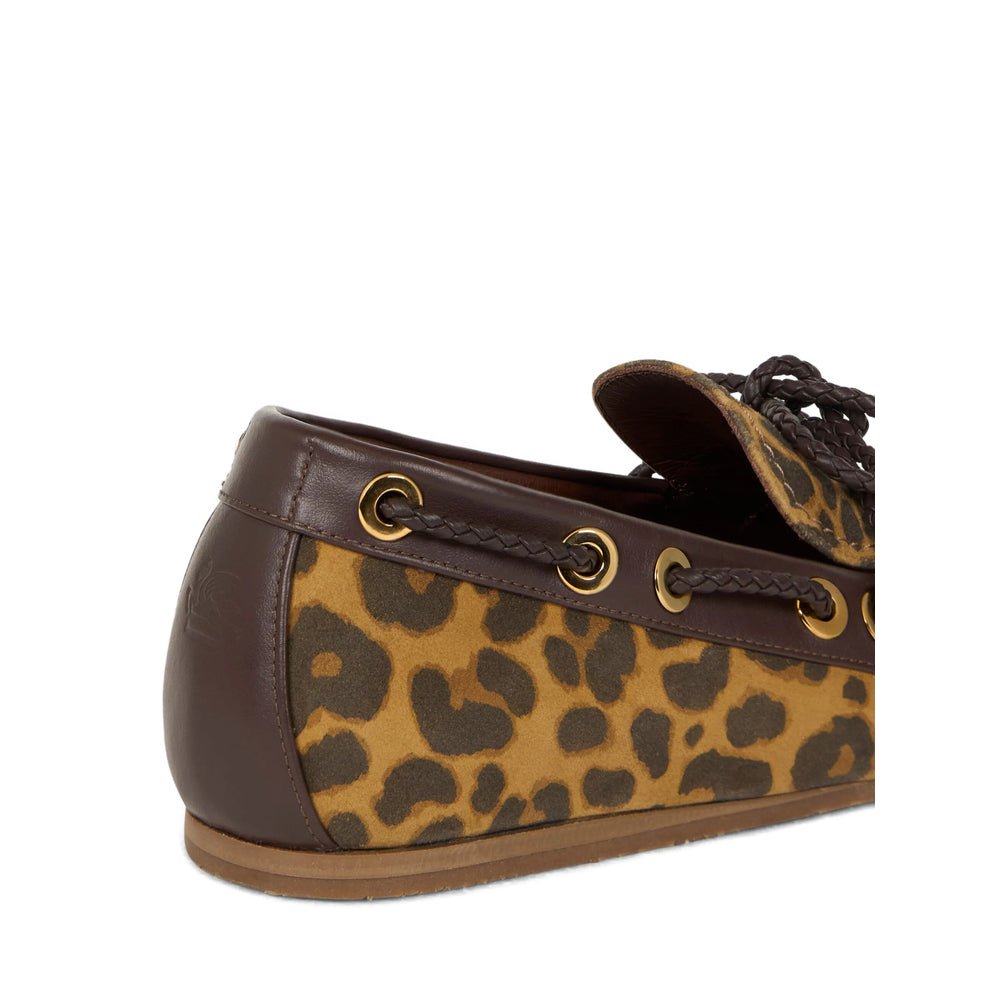 Etro Brown Loafers Women ETRO