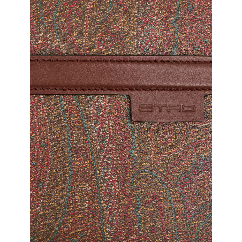 Etro Brown Messenger Bags Men ETRO