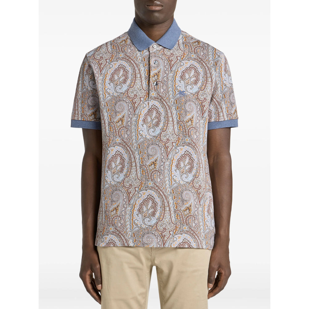 Etro Neutrals Polo Shirts Men ETRO