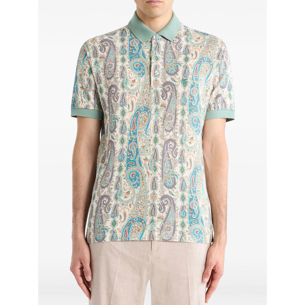 Etro Neutrals Polo Shirts Men ETRO